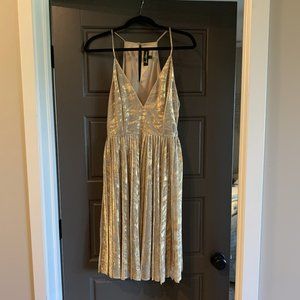 Sam Edelman Gold Cocktail Dress